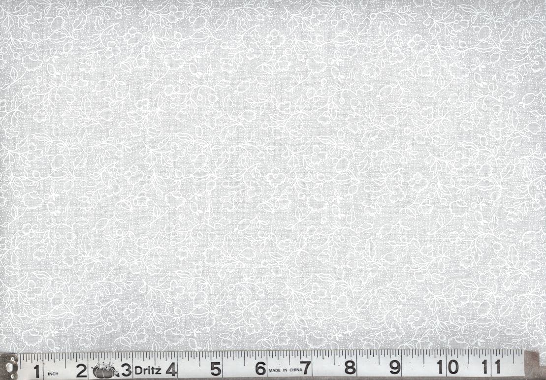 108" Tone On Tone White On White