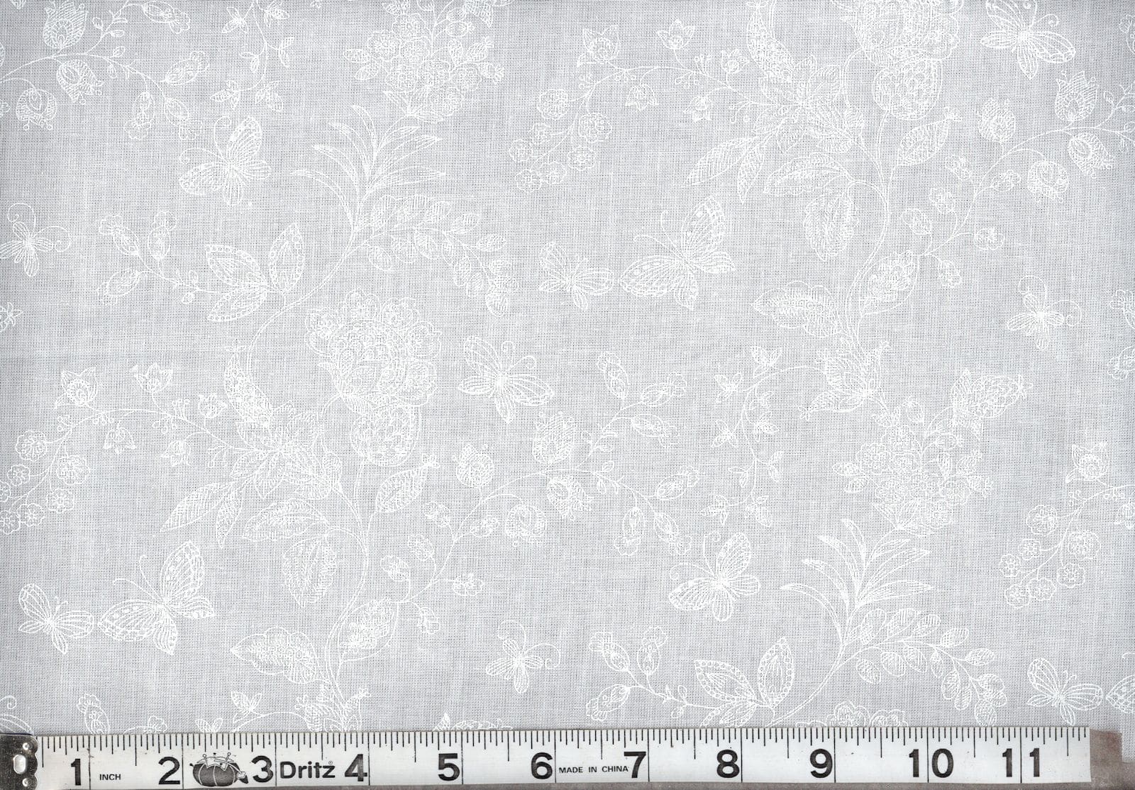 108" Tone On Tone White On White