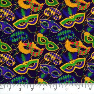 45" Mardi Gras Allover