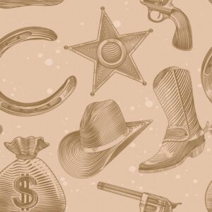 45" Old West Allover