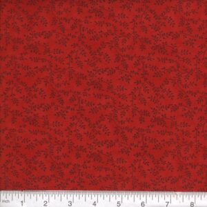 45" Quilters Vine Tonal Red