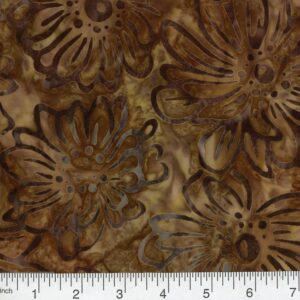45" Premium Hand Stamped Batiks Eternal Blossom