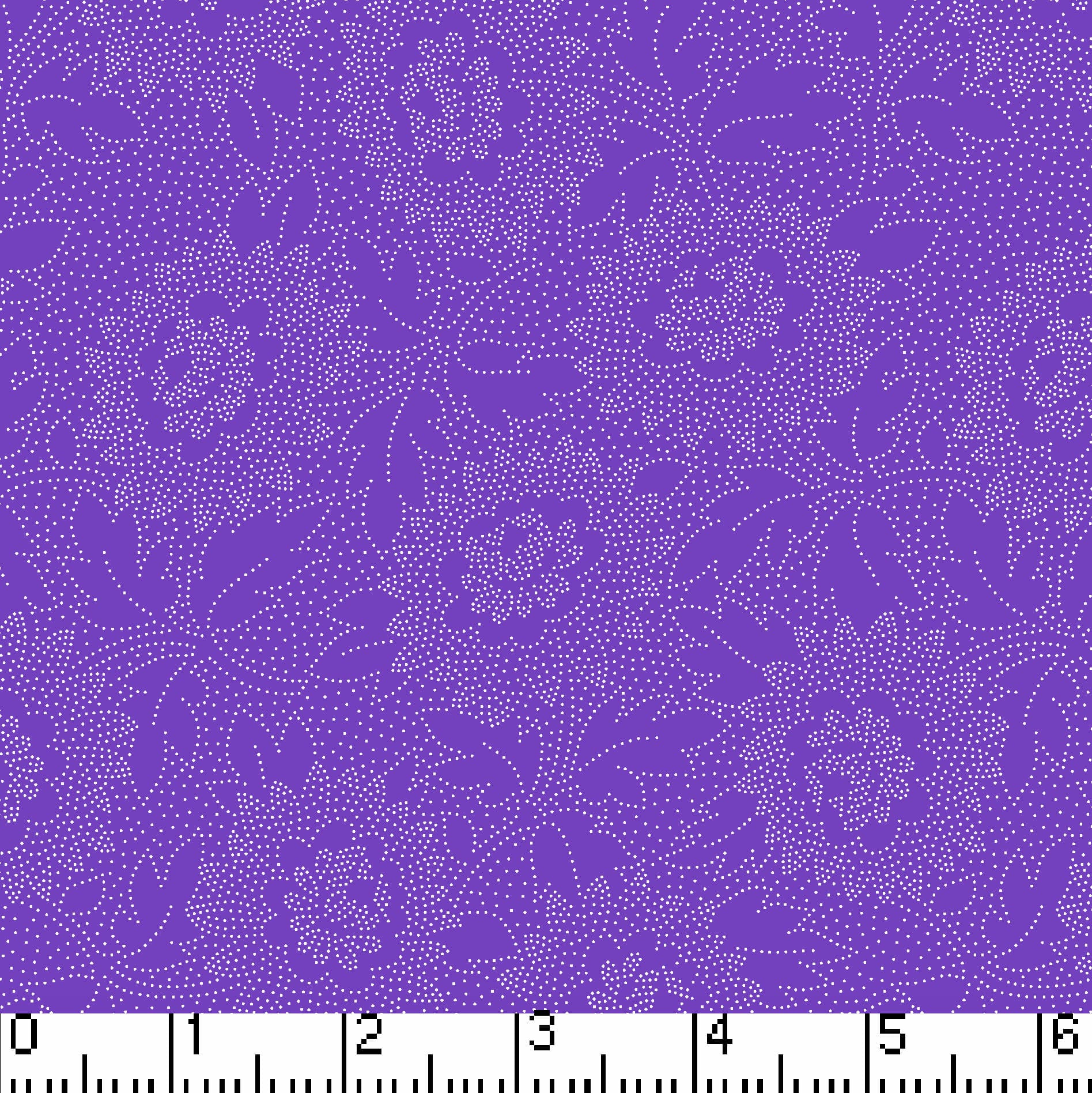 108" Lacy Purple