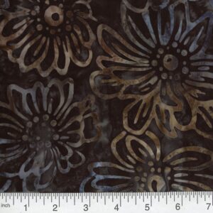 45" Premium Hand Stamped Batiks Eternal Blossom
