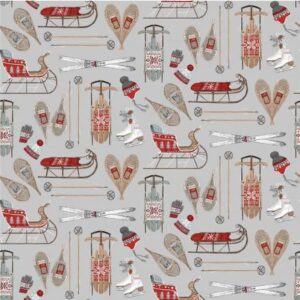 45" Michael Miller Winter Activities