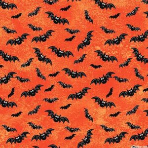 45" Michael Miller Flying Bats