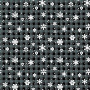 45" Michael Miller Falling Snowflakes