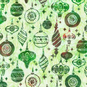 45" Robert Kaufman Artisian Batiks Colors of Christmas