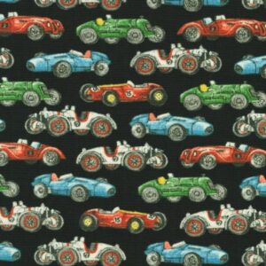 45" Robert Kaufman American Vintage Cars