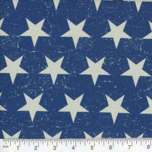 45" Antique Star Blue