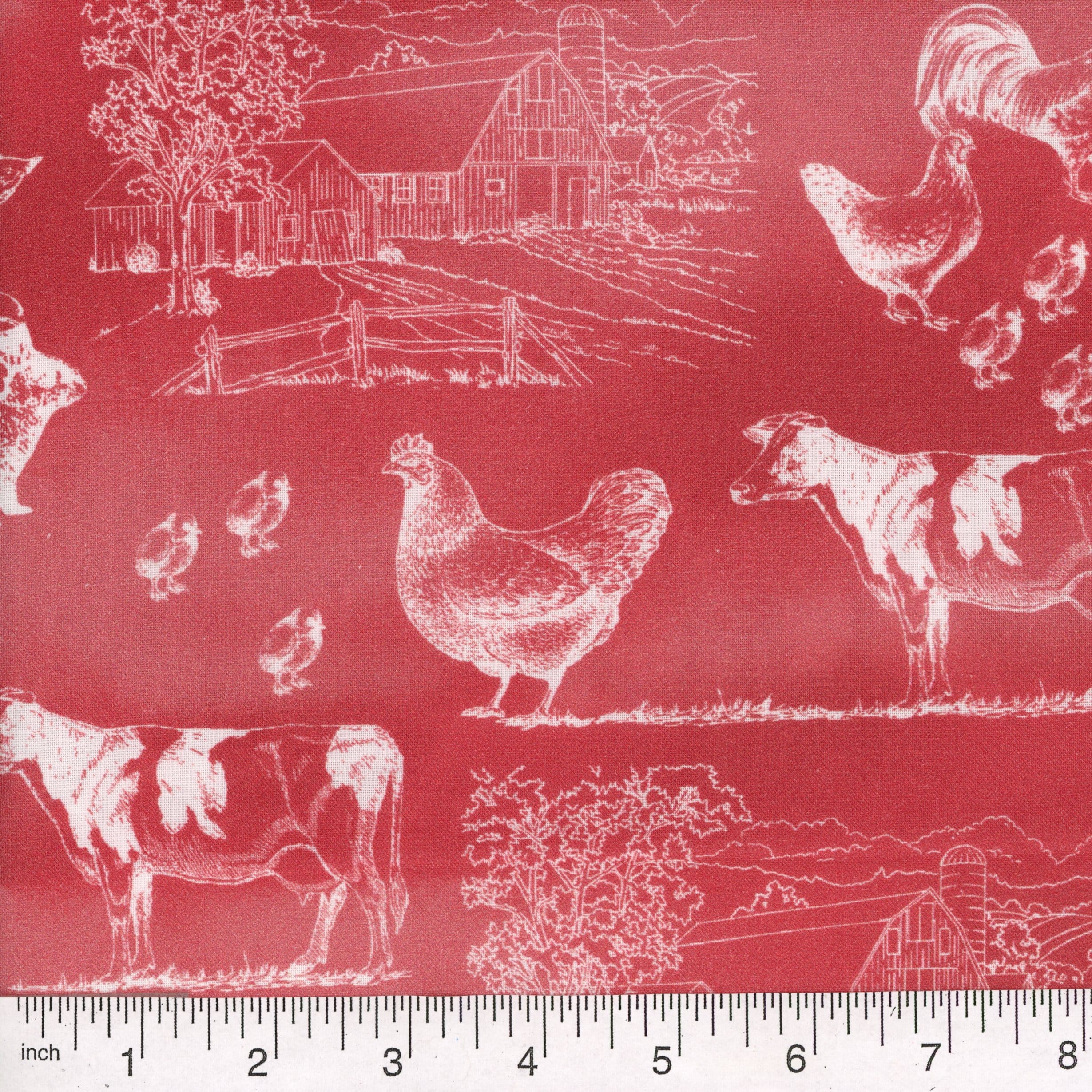 Red Farm Pattern 45