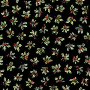 45" Holly Jolly Black Digital