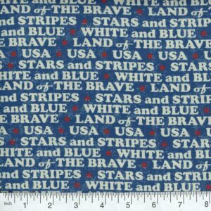45" Home Of The Brave Blue