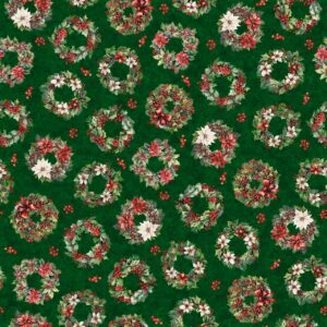 45" Joyful Rings Green Digital