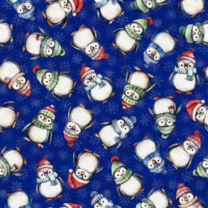 45" Penguin Dance Navy Digital