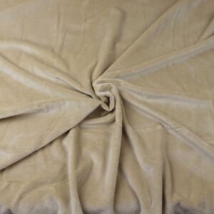 60" MDG Slinky Minky Solids Camel