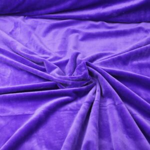 60" MDG Slinky Minky Solids Purple