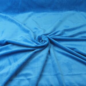 60" MDG Slinky Minky Solids Turquoise