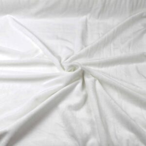 60" MDG Slinky Minky Solids White