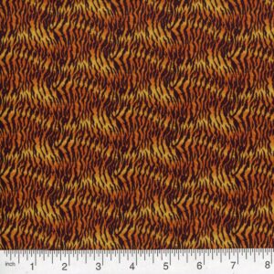 45" Tiger Allover Orange