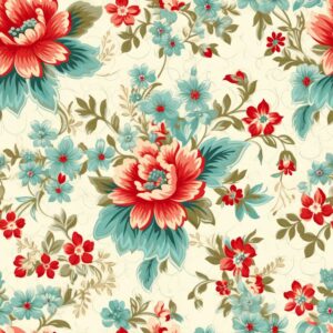 45" MDG Vintage Florals #11
