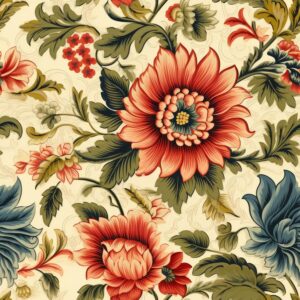 45" MDG Vintage Florals #12