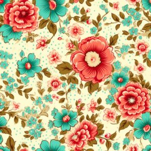 45" MDG Vintage Florals #15