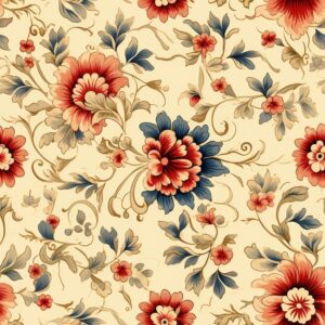 45" MDG Vintage Florals #17
