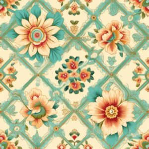 45" MDG Vintage Florals #18