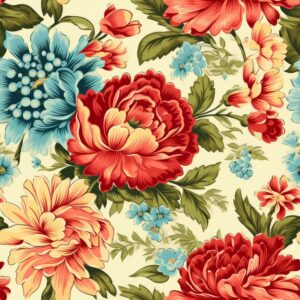 45" MDG Vintage Florals #20