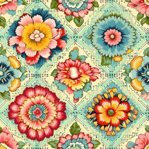 45" MDG Vintage Florals #22