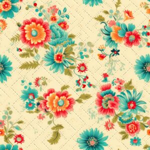45" MDG Vintage Florals #31