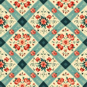 45" MDG Vintage Florals #32