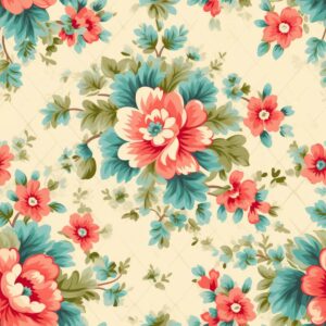 45" MDG Vintage Florals #37