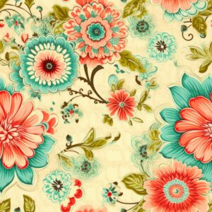 45" MDG Vintage Florals #4