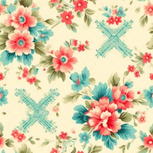 45" MDG Vintage Florals #40