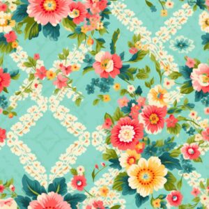 45" MDG Vintage Florals #44