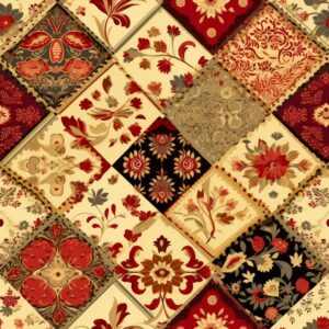 45" MDG Vintage Florals #45