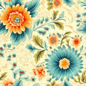 45" MDG Vintage Florals #49