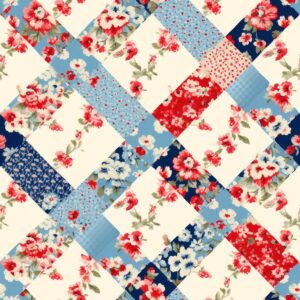 45" MDG Vintage Florals #51