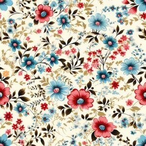 45" MDG Vintage Florals #53