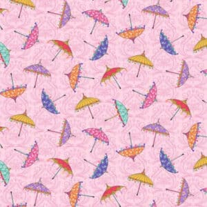 45" Michael Miller Fancy Umbrellas