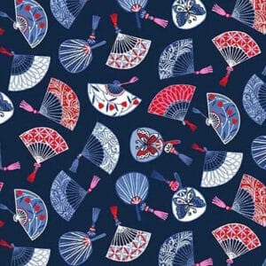 45" Michael Miller Hand Fans