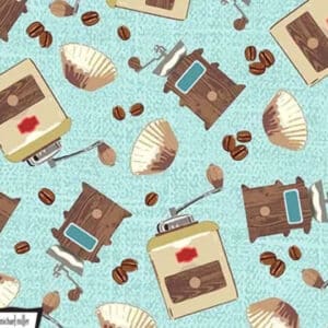 45" Michael Miller Let's Make Coffee