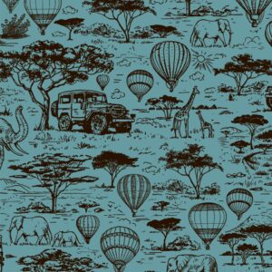 45" Michael Miller Safari Landscape