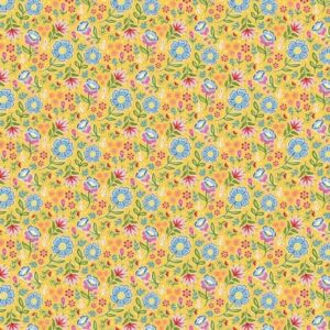 45" Michael Miller Folkloric Flowers