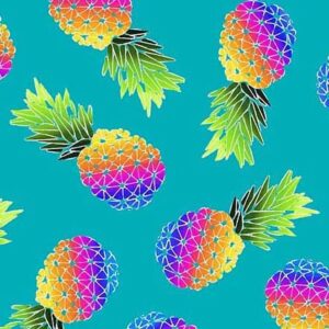 45" Michael Miller Party Pineapples