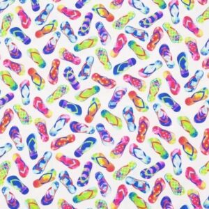 45" Michael Miller Flip Flops