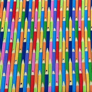 45" Michael Miller Colored Pencils