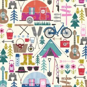 45" Michael Miller Let's Go Camping